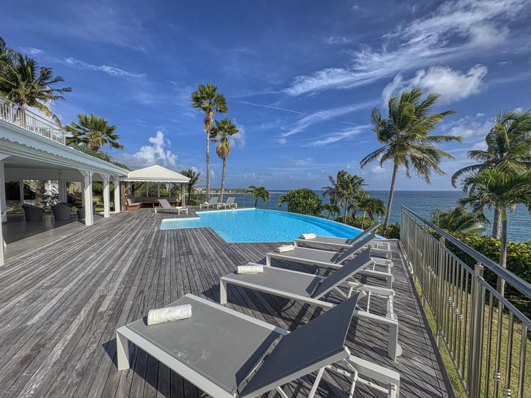9.Location villa piscine Sainte Anne Guadeloupe_Vue Mer